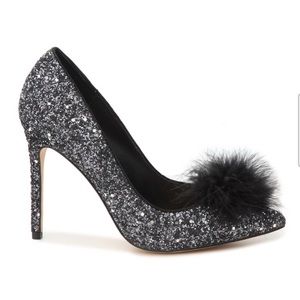 Sparkle / feather pompom Taraclia Mix No. 6 Pumps